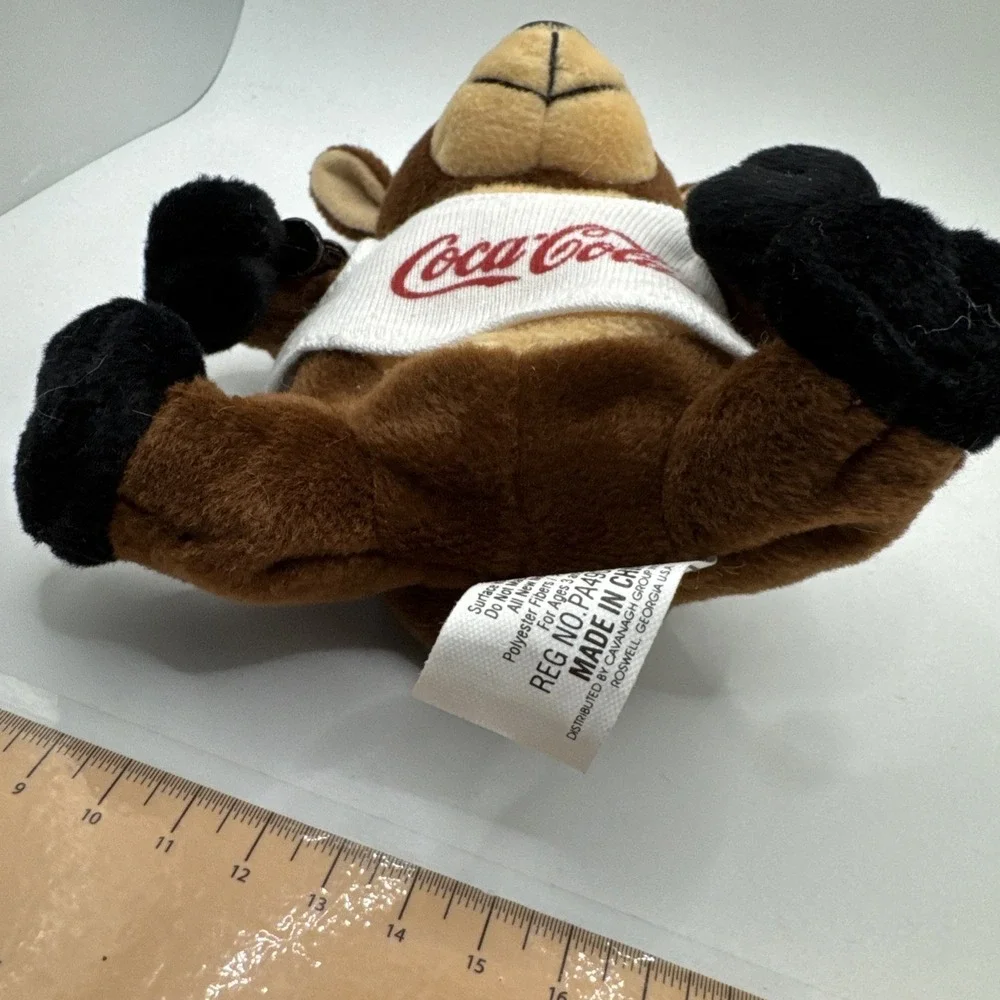 Coca-Cola Collectible Brand (1998) Reindeer Bean Bag Plush #0133 X-mas